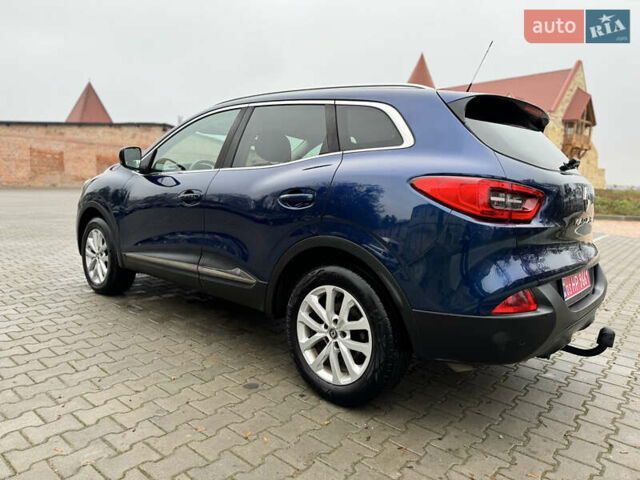 Синий Рено Kadjar, объемом двигателя 1.6 л и пробегом 178 тыс. км за 16900 $, фото 6 на Automoto.ua