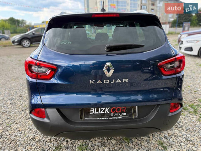 Синий Рено Kadjar, объемом двигателя 1.46 л и пробегом 202 тыс. км за 16999 $, фото 9 на Automoto.ua