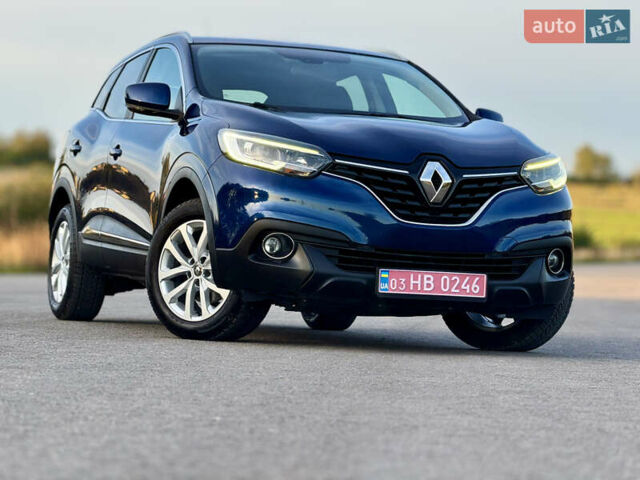 Синий Рено Kadjar, объемом двигателя 1.5 л и пробегом 179 тыс. км за 17500 $, фото 4 на Automoto.ua