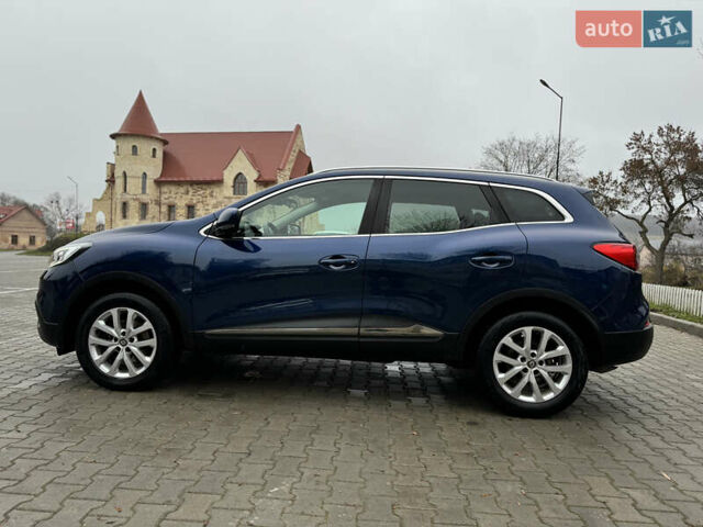 Синий Рено Kadjar, объемом двигателя 1.6 л и пробегом 178 тыс. км за 16900 $, фото 4 на Automoto.ua
