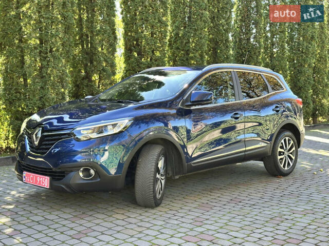 Синий Рено Kadjar, объемом двигателя 1.5 л и пробегом 171 тыс. км за 17700 $, фото 10 на Automoto.ua