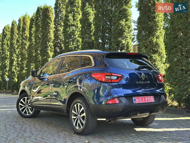 Синий Рено Kadjar, объемом двигателя 1.5 л и пробегом 171 тыс. км за 17700 $, фото 12 на Automoto.ua