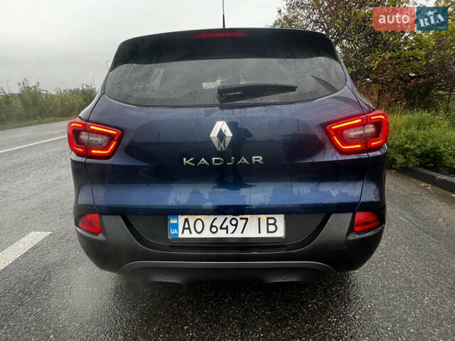Синий Рено Kadjar, объемом двигателя 1.2 л и пробегом 110 тыс. км за 14999 $, фото 26 на Automoto.ua