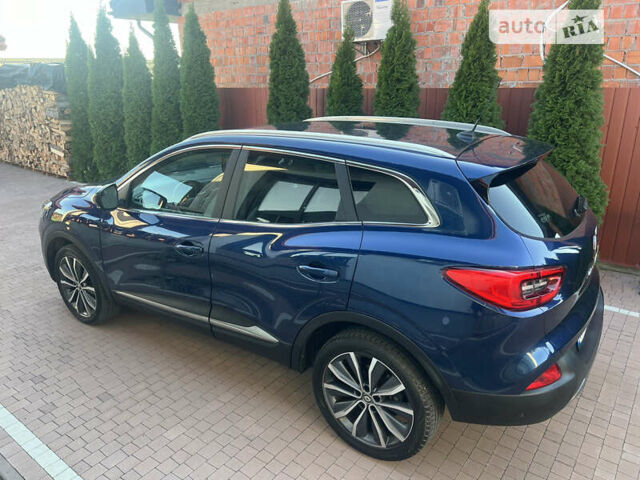 Синий Рено Kadjar, объемом двигателя 1.2 л и пробегом 105 тыс. км за 14990 $, фото 4 на Automoto.ua