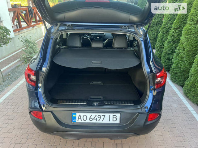 Синий Рено Kadjar, объемом двигателя 1.2 л и пробегом 110 тыс. км за 14999 $, фото 9 на Automoto.ua