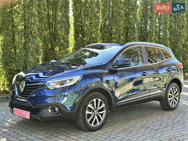 Синий Рено Kadjar, объемом двигателя 1.5 л и пробегом 171 тыс. км за 17700 $, фото 8 на Automoto.ua