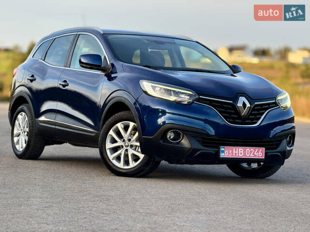 Синий Рено Kadjar, объемом двигателя 1.5 л и пробегом 179 тыс. км за 17500 $, фото 5 на Automoto.ua
