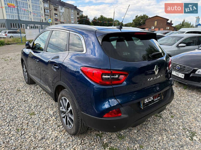 Синий Рено Kadjar, объемом двигателя 1.46 л и пробегом 202 тыс. км за 16999 $, фото 3 на Automoto.ua