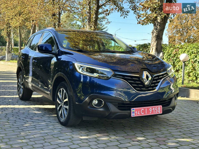 Синий Рено Kadjar, объемом двигателя 1.5 л и пробегом 171 тыс. км за 17700 $, фото 5 на Automoto.ua