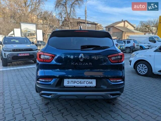 Синий Рено Kadjar, объемом двигателя 1.46 л и пробегом 144 тыс. км за 20999 $, фото 5 на Automoto.ua