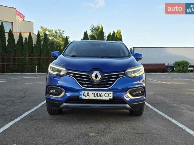 Синий Рено Kadjar, объемом двигателя 1.46 л и пробегом 69 тыс. км за 20400 $, фото 3 на Automoto.ua