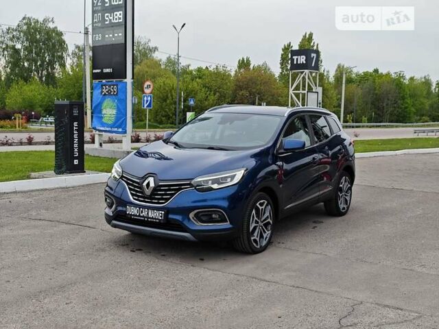 Синий Рено Kadjar, объемом двигателя 1.5 л и пробегом 142 тыс. км за 20400 $, фото 4 на Automoto.ua