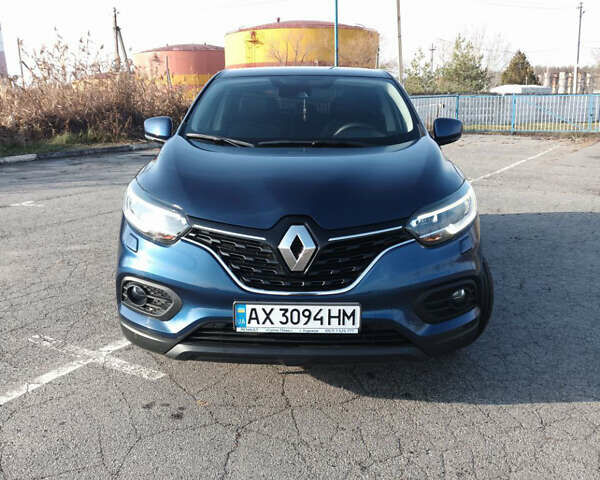 Синий Рено Kadjar, объемом двигателя 1.46 л и пробегом 21 тыс. км за 19800 $, фото 1 на Automoto.ua
