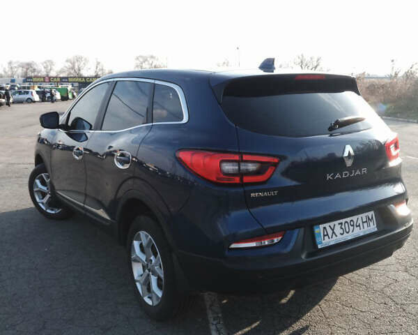 Синий Рено Kadjar, объемом двигателя 1.46 л и пробегом 21 тыс. км за 19800 $, фото 2 на Automoto.ua