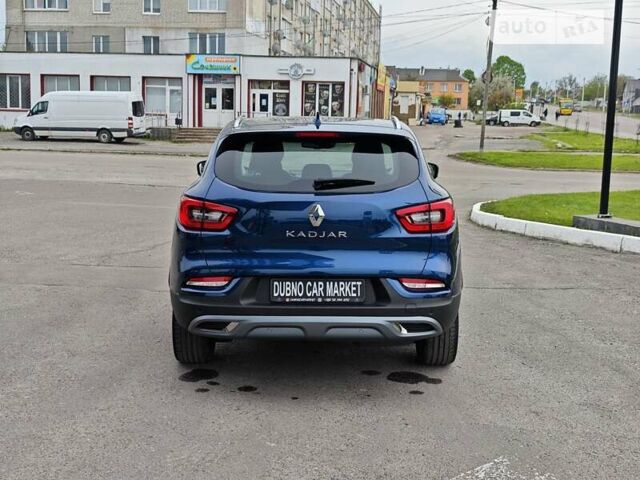 Синий Рено Kadjar, объемом двигателя 1.5 л и пробегом 142 тыс. км за 20500 $, фото 7 на Automoto.ua