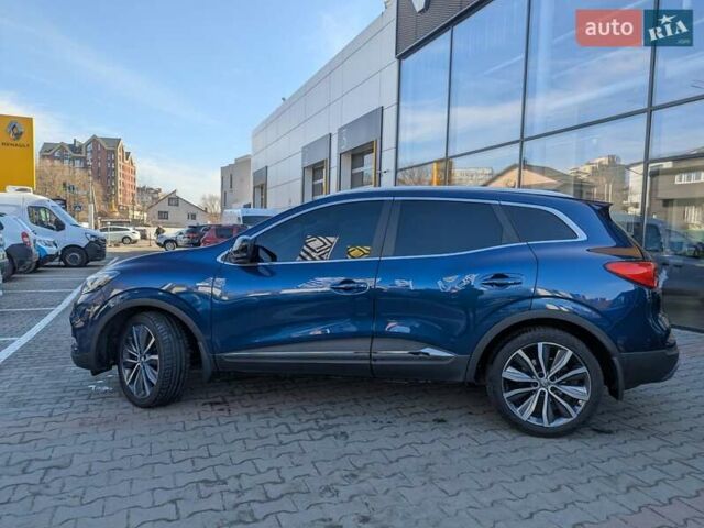 Синий Рено Kadjar, объемом двигателя 1.46 л и пробегом 144 тыс. км за 20999 $, фото 3 на Automoto.ua