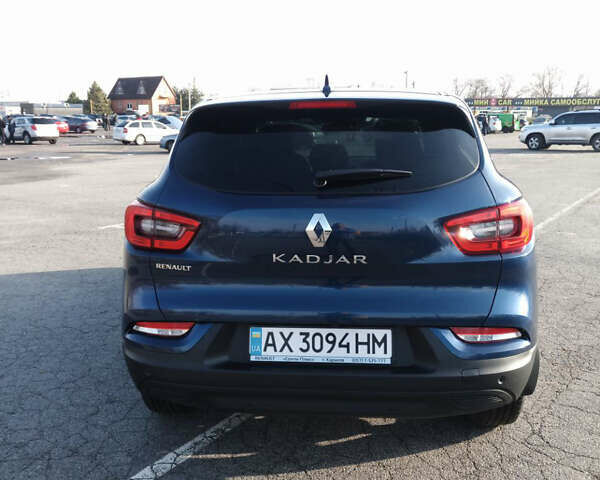 Синий Рено Kadjar, объемом двигателя 1.46 л и пробегом 21 тыс. км за 19800 $, фото 4 на Automoto.ua