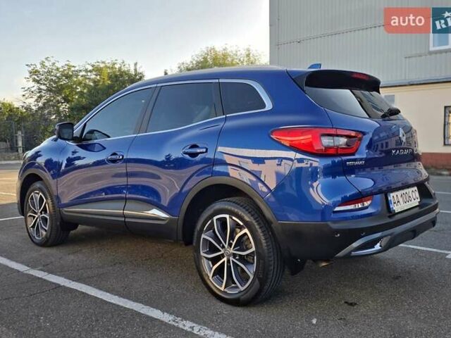 Синий Рено Kadjar, объемом двигателя 1.46 л и пробегом 69 тыс. км за 20400 $, фото 7 на Automoto.ua
