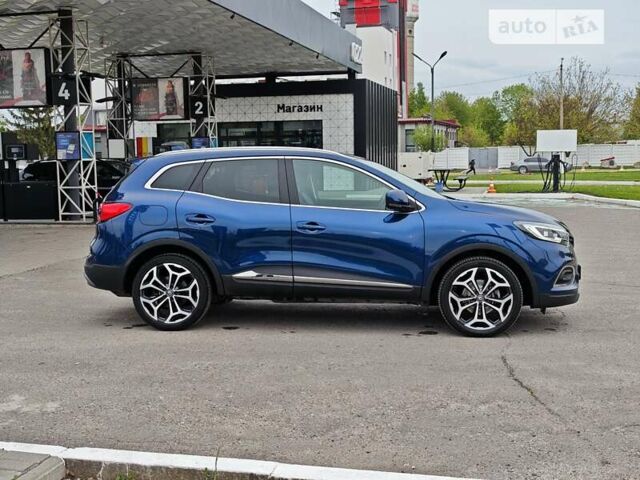 Синий Рено Kadjar, объемом двигателя 1.5 л и пробегом 142 тыс. км за 20500 $, фото 4 на Automoto.ua