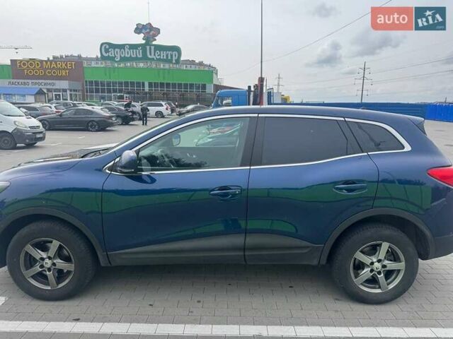 Синій Рено Kadjar, об'ємом двигуна 1.2 л та пробігом 47 тис. км за 16900 $, фото 1 на Automoto.ua