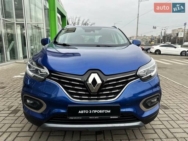 Синий Рено Kadjar, объемом двигателя 1.5 л и пробегом 98 тыс. км за 21500 $, фото 3 на Automoto.ua