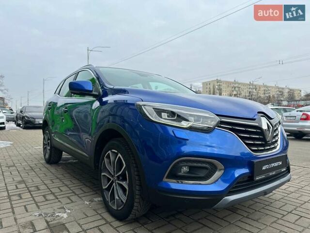 Синий Рено Kadjar, объемом двигателя 1.5 л и пробегом 98 тыс. км за 21500 $, фото 5 на Automoto.ua