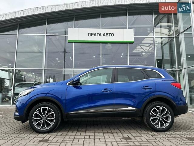 Синий Рено Kadjar, объемом двигателя 1.5 л и пробегом 98 тыс. км за 21500 $, фото 2 на Automoto.ua