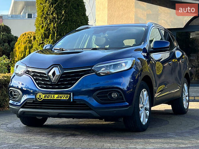 Синий Рено Kadjar, объемом двигателя 1.5 л и пробегом 135 тыс. км за 19200 $, фото 2 на Automoto.ua