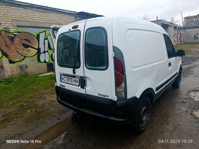 Білий Рено Кєнгу Експресс, об'ємом двигуна 1.9 л та пробігом 180 тис. км за 1250 $, фото 4 на Automoto.ua