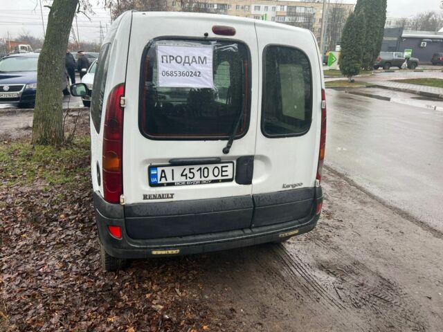 Белый Рено Кенгу Экспресс, объемом двигателя 1.5 л и пробегом 320 тыс. км за 2800 $, фото 7 на Automoto.ua