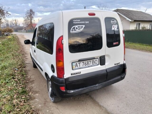 Белый Рено Кенгу Экспресс, объемом двигателя 1.1 л и пробегом 339 тыс. км за 2700 $, фото 1 на Automoto.ua
