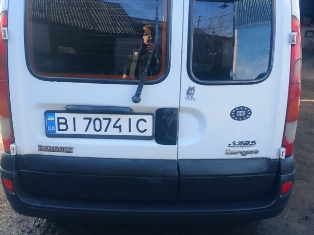 Белый Рено Кенгу Экспресс, объемом двигателя 1.5 л и пробегом 156 тыс. км за 4300 $, фото 3 на Automoto.ua