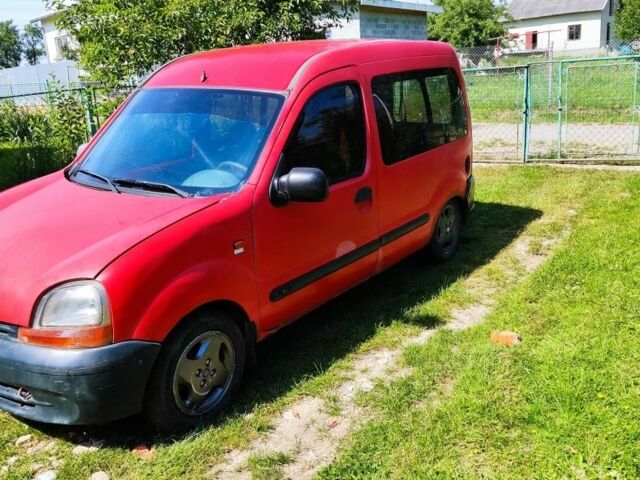 Красный Рено Кенгу Экспресс, объемом двигателя 1.9 л и пробегом 350 тыс. км за 1500 $, фото 2 на Automoto.ua