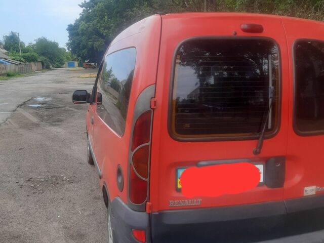 Красный Рено Кенгу Экспресс, объемом двигателя 1.9 л и пробегом 310 тыс. км за 3100 $, фото 3 на Automoto.ua