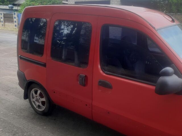 Красный Рено Кенгу Экспресс, объемом двигателя 1.9 л и пробегом 310 тыс. км за 3100 $, фото 2 на Automoto.ua