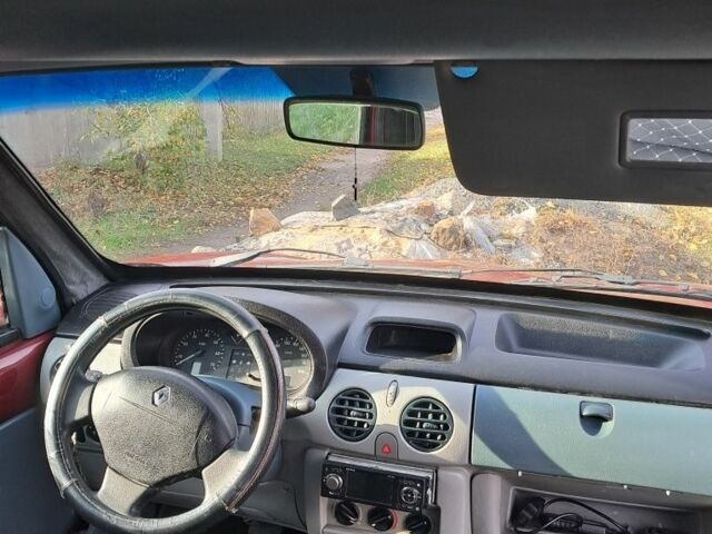 Красный Рено Кенгу Экспресс, объемом двигателя 1.6 л и пробегом 128 тыс. км за 5200 $, фото 6 на Automoto.ua