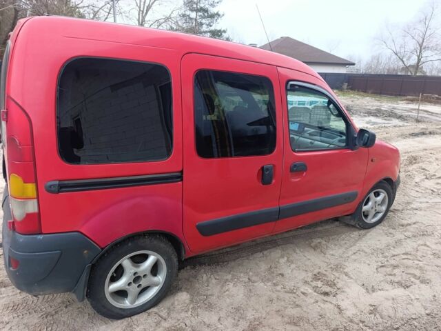 Красный Рено Кенгу Экспресс, объемом двигателя 1.5 л и пробегом 350 тыс. км за 2500 $, фото 1 на Automoto.ua