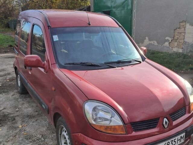 Красный Рено Кенгу Экспресс, объемом двигателя 1.6 л и пробегом 128 тыс. км за 5200 $, фото 7 на Automoto.ua