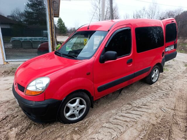 Красный Рено Кенгу Экспресс, объемом двигателя 1.5 л и пробегом 350 тыс. км за 2500 $, фото 3 на Automoto.ua