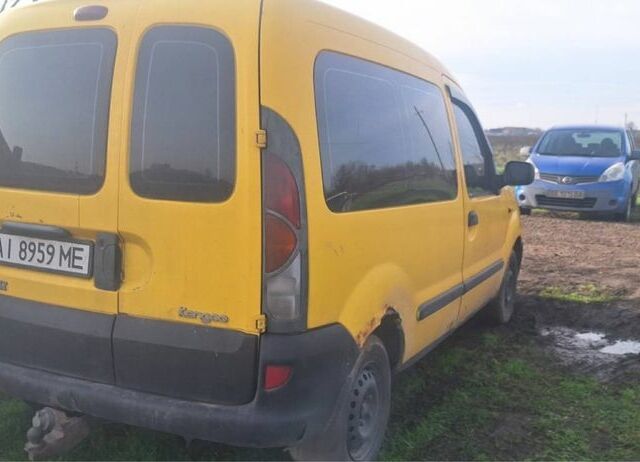 Жовтий Рено Кєнгу Експресс, об'ємом двигуна 1.9 л та пробігом 300 тис. км за 2000 $, фото 3 на Automoto.ua