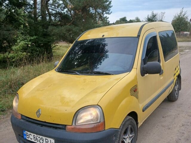 Желтый Рено Кенгу Экспресс, объемом двигателя 1.9 л и пробегом 400 тыс. км за 1940 $, фото 6 на Automoto.ua