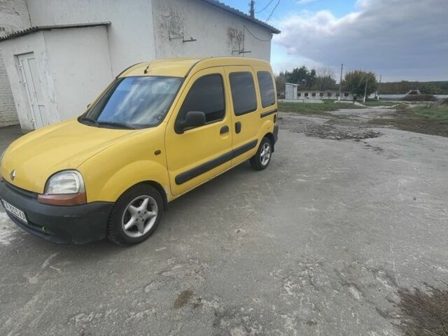 Желтый Рено Кенгу Экспресс, объемом двигателя 1.9 л и пробегом 300 тыс. км за 2900 $, фото 2 на Automoto.ua