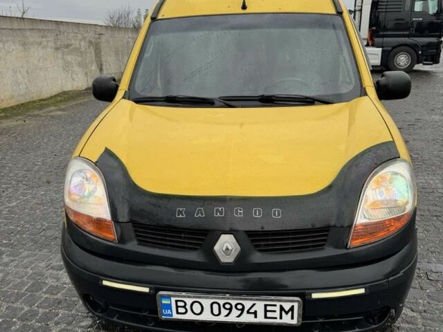 Желтый Рено Кенгу Экспресс, объемом двигателя 1.5 л и пробегом 300 тыс. км за 2500 $, фото 3 на Automoto.ua