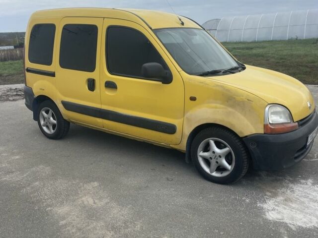 Желтый Рено Кенгу Экспресс, объемом двигателя 1.9 л и пробегом 300 тыс. км за 2900 $, фото 1 на Automoto.ua