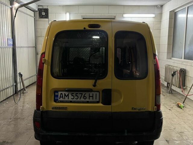 Желтый Рено Кенгу Экспресс, объемом двигателя 1.5 л и пробегом 270 тыс. км за 3500 $, фото 3 на Automoto.ua