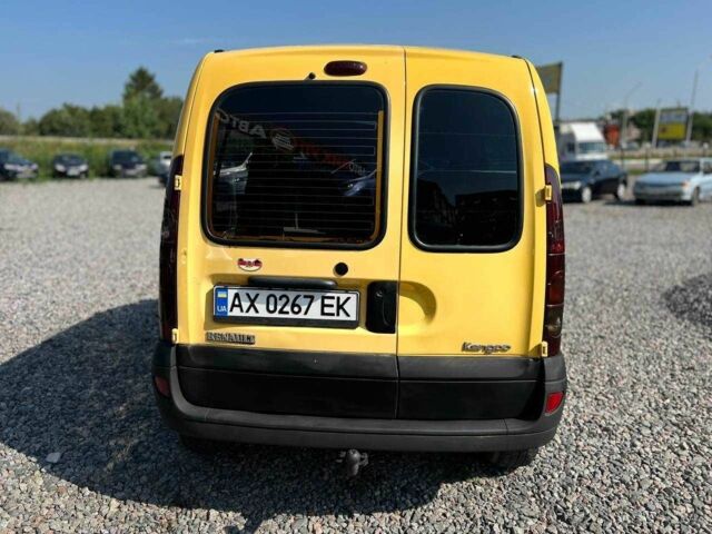 Желтый Рено Кенгу Экспресс, объемом двигателя 1.5 л и пробегом 180 тыс. км за 3800 $, фото 3 на Automoto.ua