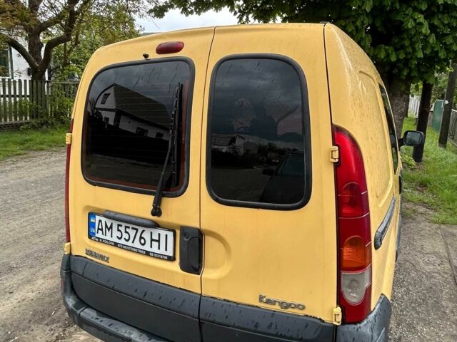 Жовтий Рено Кєнгу Експресс, об'ємом двигуна 1.5 л та пробігом 273 тис. км за 3000 $, фото 3 на Automoto.ua