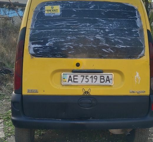 Желтый Рено Кенгу Экспресс, объемом двигателя 1.9 л и пробегом 300 тыс. км за 2100 $, фото 3 на Automoto.ua