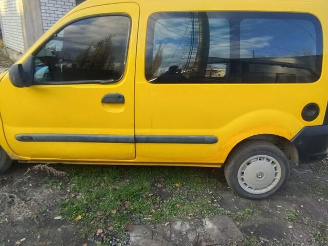Желтый Рено Кенгу Экспресс, объемом двигателя 1.9 л и пробегом 300 тыс. км за 2100 $, фото 4 на Automoto.ua