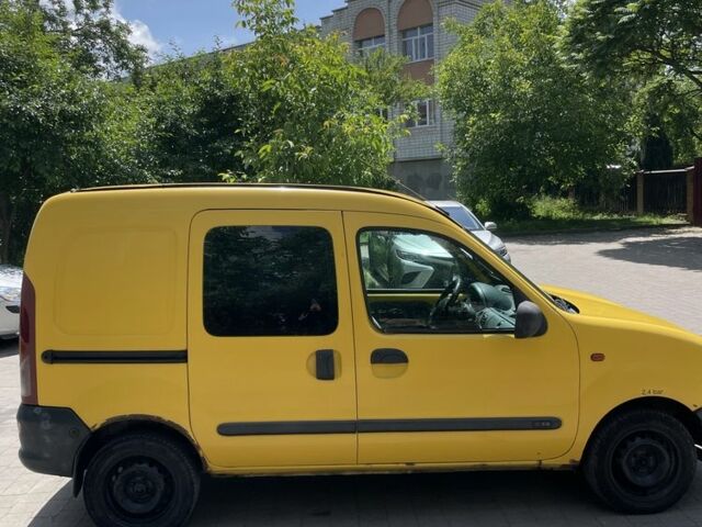 Желтый Рено Кенгу Экспресс, объемом двигателя 1.9 л и пробегом 235 тыс. км за 2200 $, фото 5 на Automoto.ua